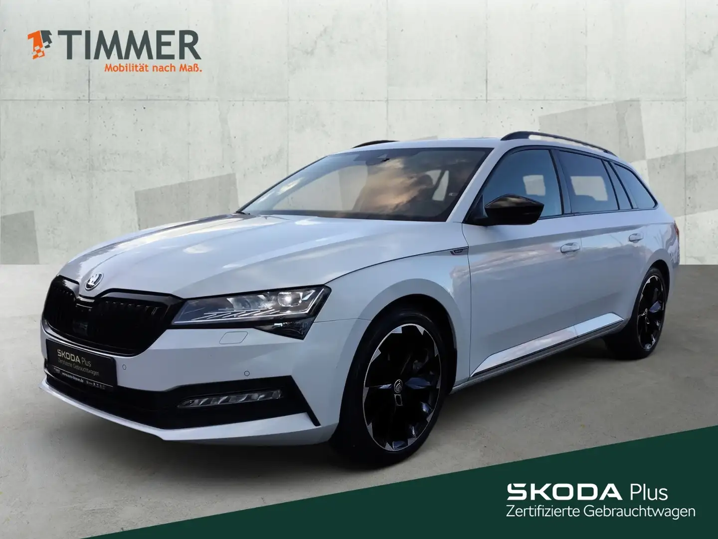 Skoda Superb Combi 2.0 TDI DSG SPORTLINE *CANTON *PANO *AHK *M Weiß - 1