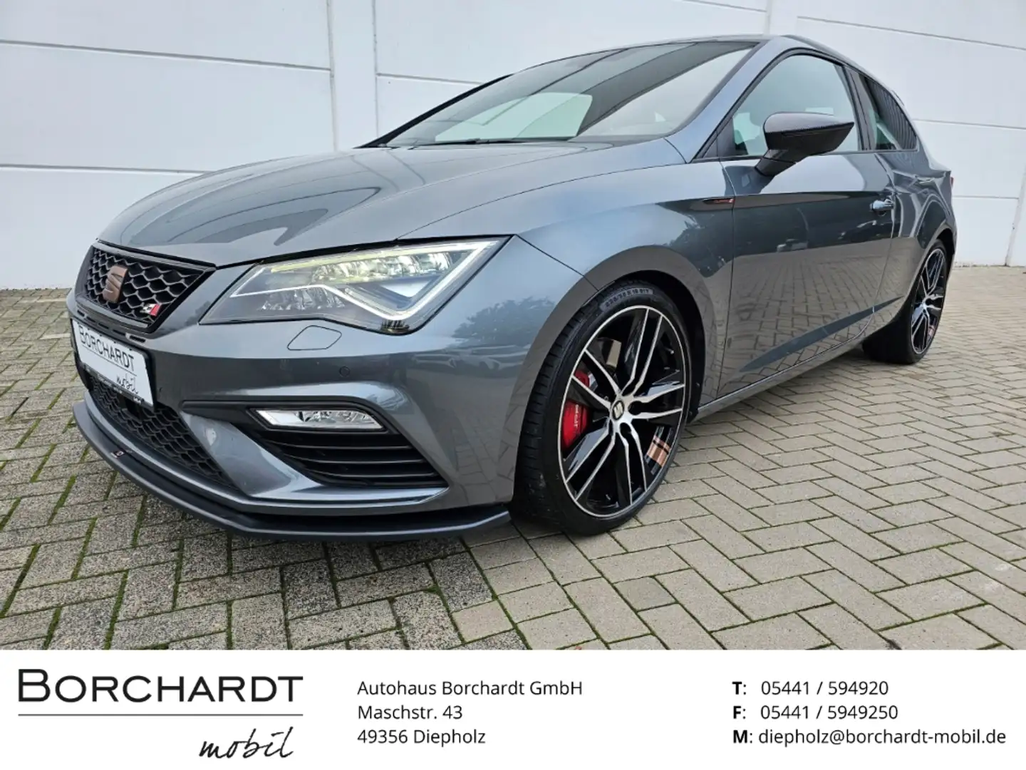 SEAT Leon 300 Cupra 2.0 SC Kamera Navi BeatsAudio LED Klimaa Grau - 1