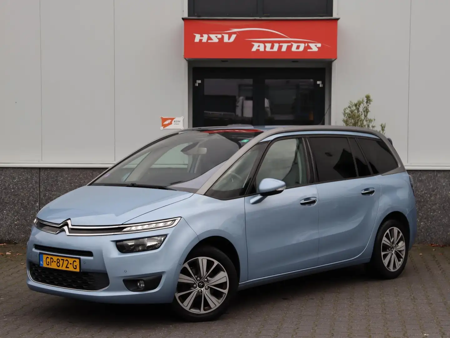 Citroen Grand C4 Picasso 1.2 PureTech Business 7p navi LM airco Blauw - 1