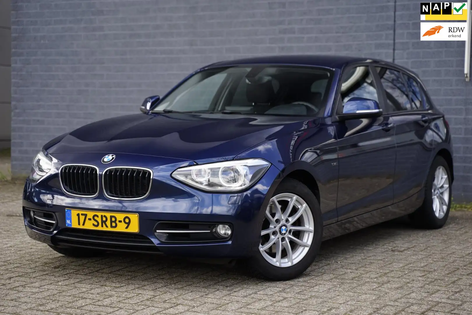 BMW 118 1-serie 118i Business, Navigatie, 5-deurs, Xenon, Blu/Azzurro - 1