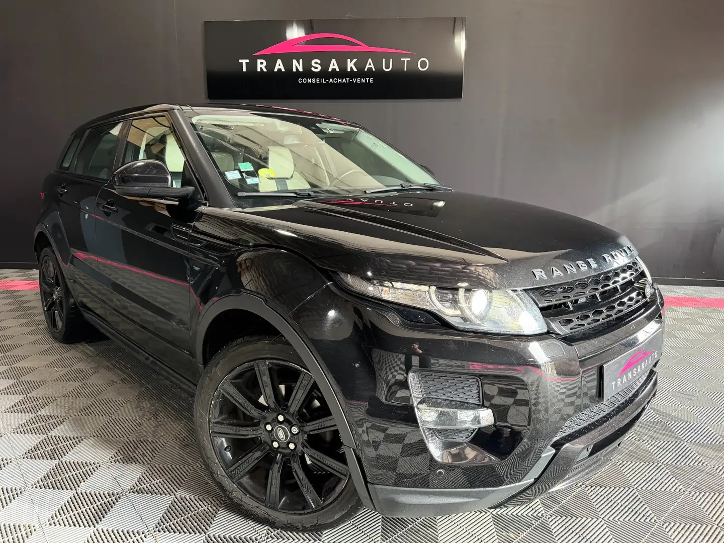 Land Rover Range Rover Evoque SD4 190 DYNAMIC Noir - 1