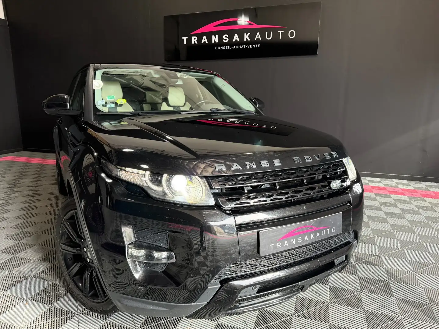 Land Rover Range Rover Evoque SD4 190 DYNAMIC Noir - 2