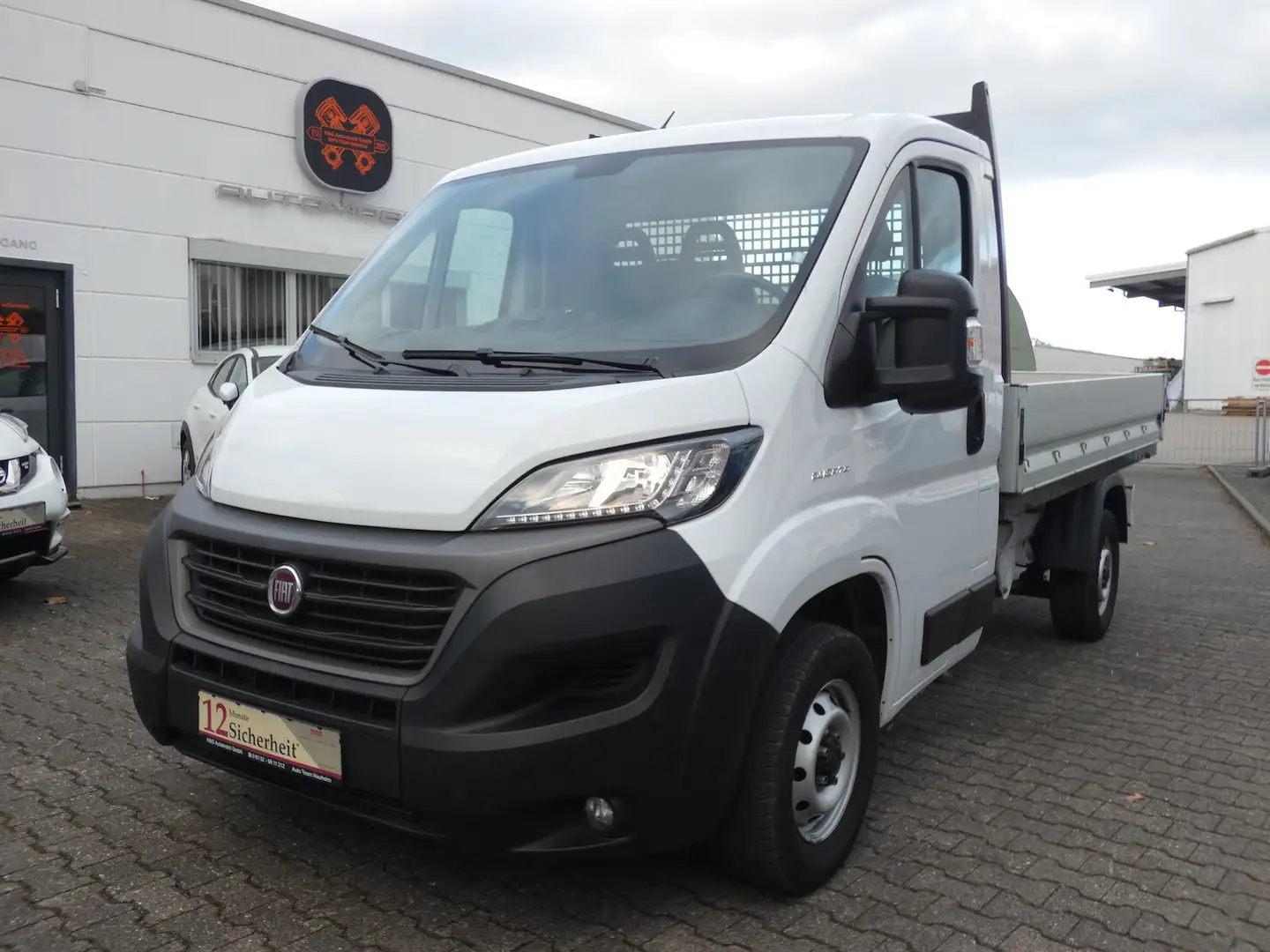 Fiat Ducato 140 L2 Pritsche RS: 3450 mm *NAVI*KLIMA* Weiß - 1