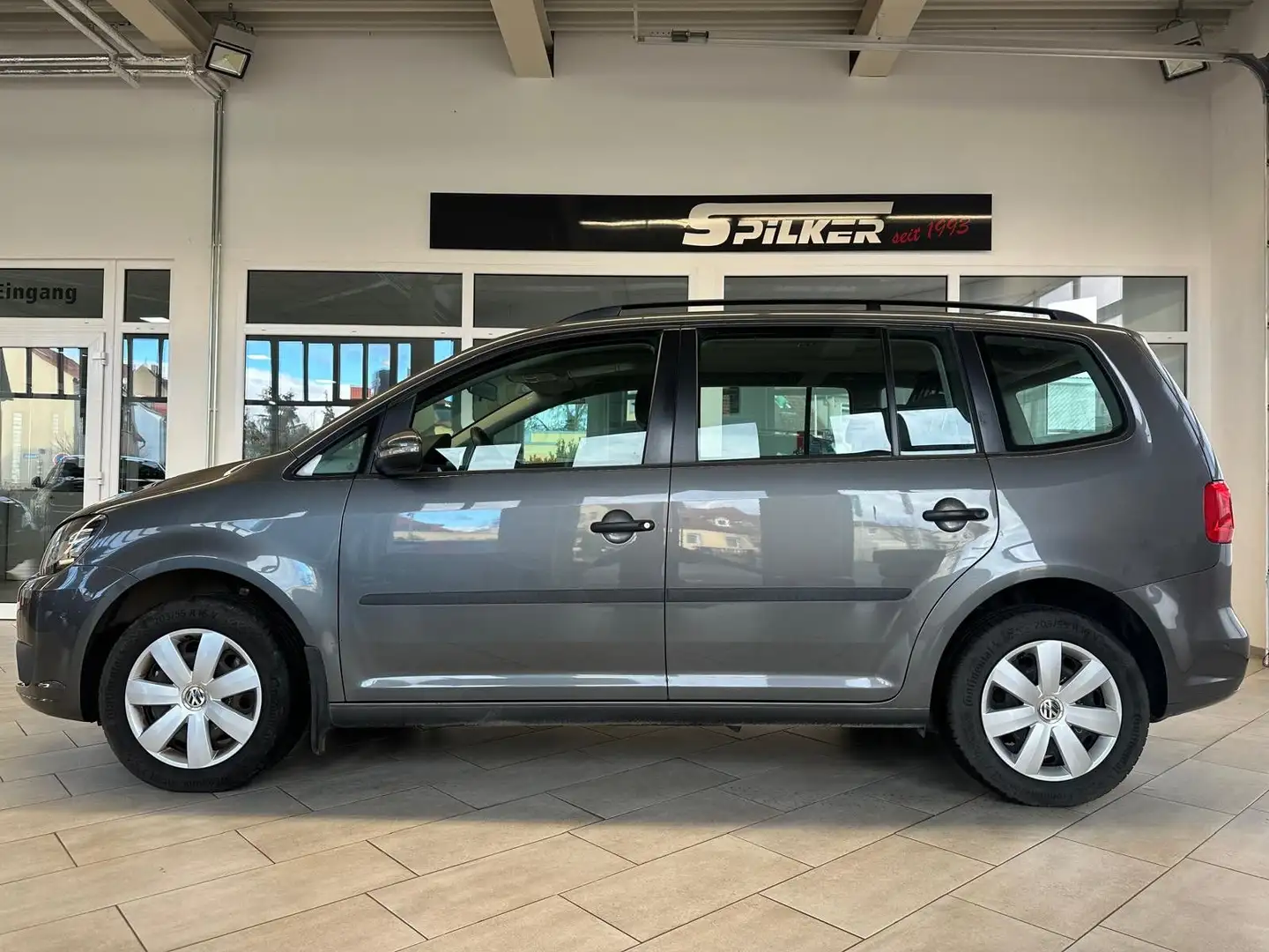 Volkswagen Touran Trendline EcoFuel/Scheckh./AHK/Bi-Xenon Gris - 1