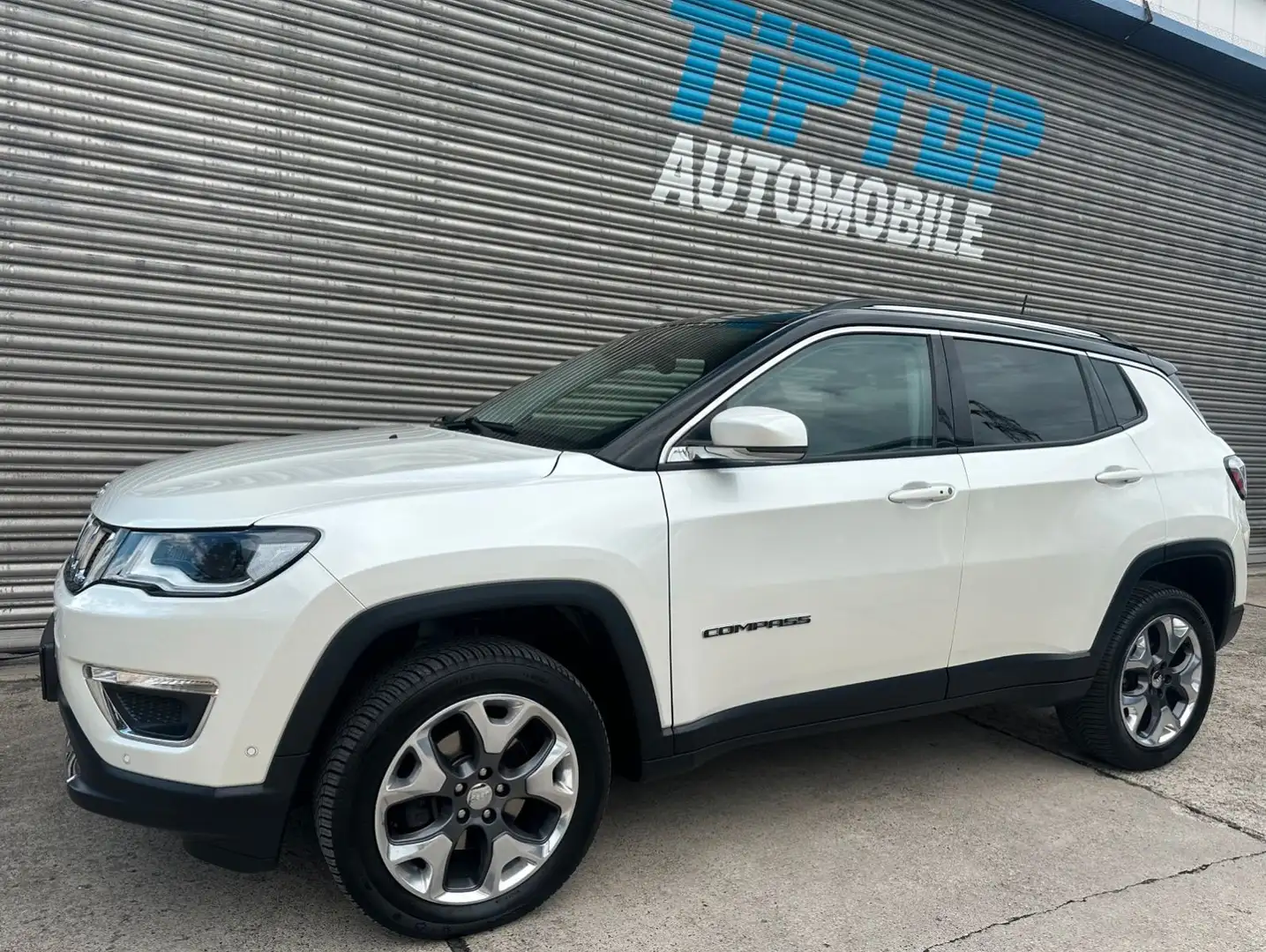 Jeep Compass Limited 4WD*NAVI*KAMERA*SOUNDSYT*LEDER* Weiß - 1