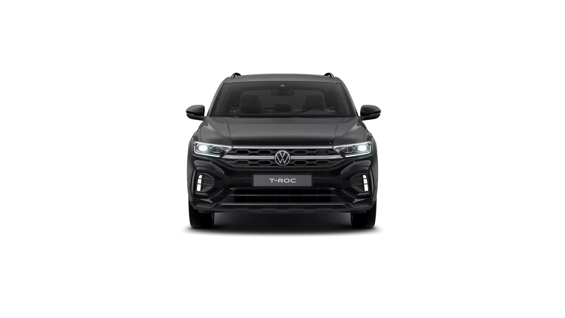 Volkswagen T-Roc R-Line 2.0 TSI DSG 4M *STDHZ*AHK*LED*ACC* Schwarz - 2