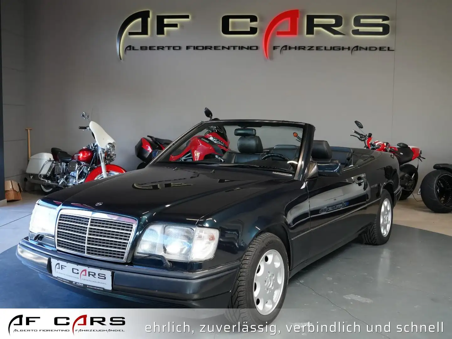 Mercedes-Benz E 220 Cabrio Klima Leder Automaik Becker Schwarz - 1
