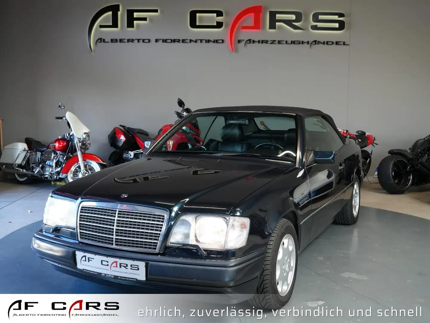 Mercedes-Benz E 220 Cabrio Klima Leder Automaik Becker Schwarz - 2