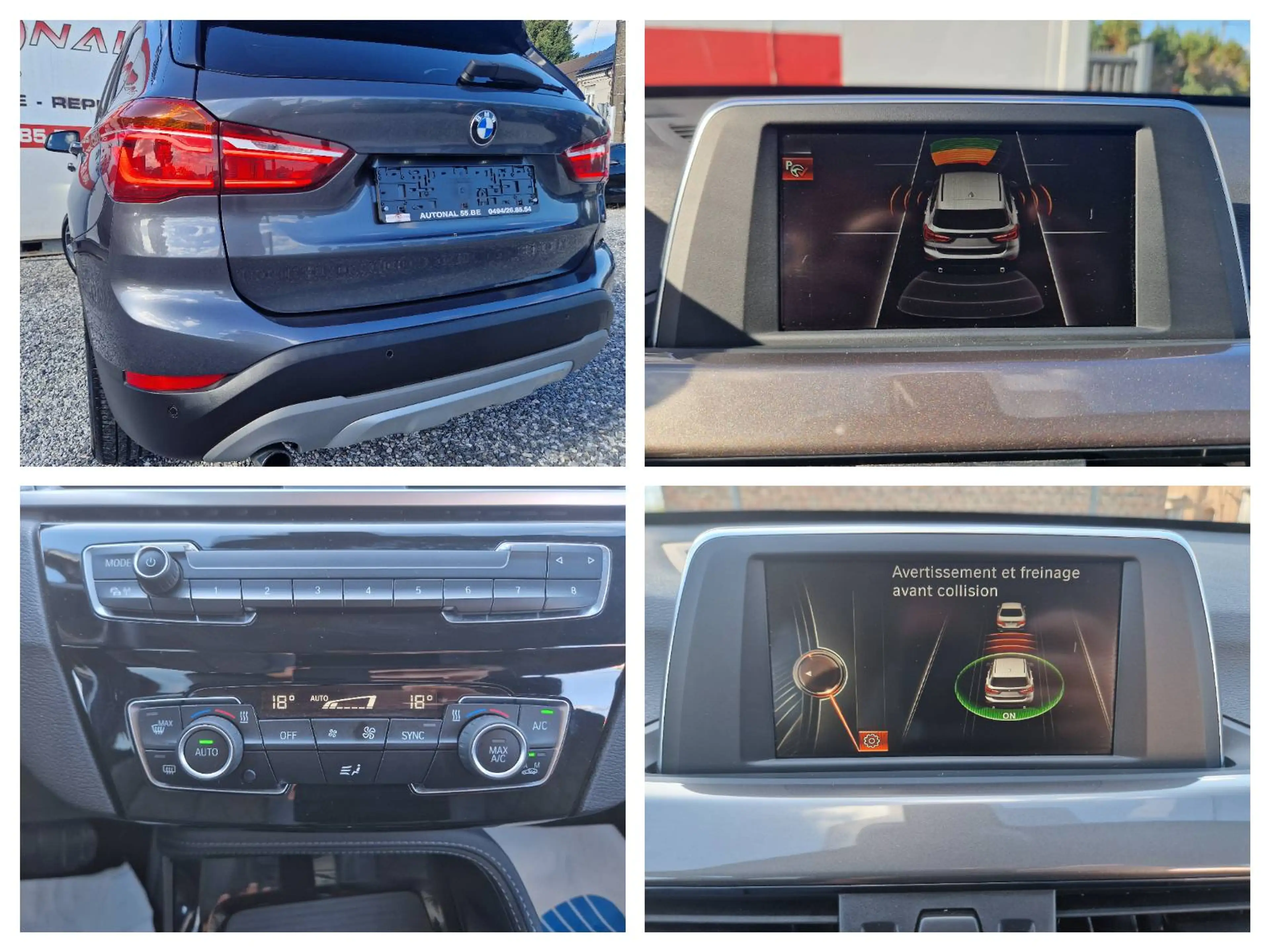 BMW X1 1.5iA sDrive18*1°PROPRIO*CARNET*XENON*GPS*CUIR*PDC — photo 9