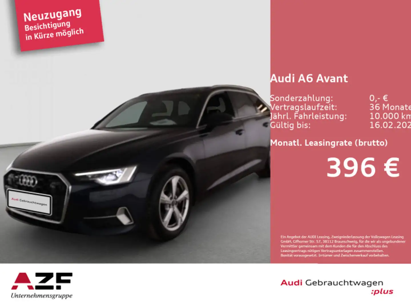 Audi A6 45 TFSI qu. S-tronic advanced AHK+NAVI+ Bleu - 1
