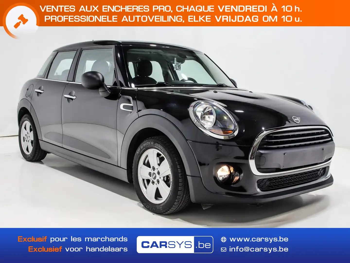 MINI One 1.5 - 102 CLIM AUTO - JA - GPS Noir - 1