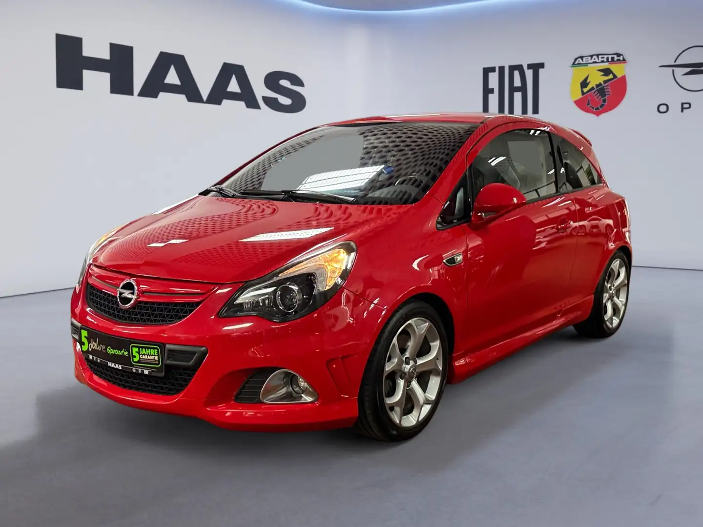 Opel Corsa D 1.6 Turbo Recaro Sportsitze, Navigation Rot - 2