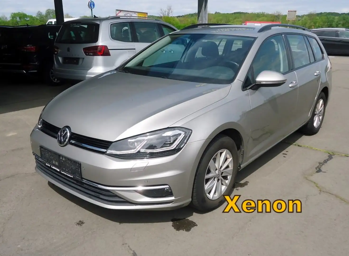Volkswagen Golf Variant Rabbit 1,6 TDI**ACC**NAVI**XENON** Silber - 2
