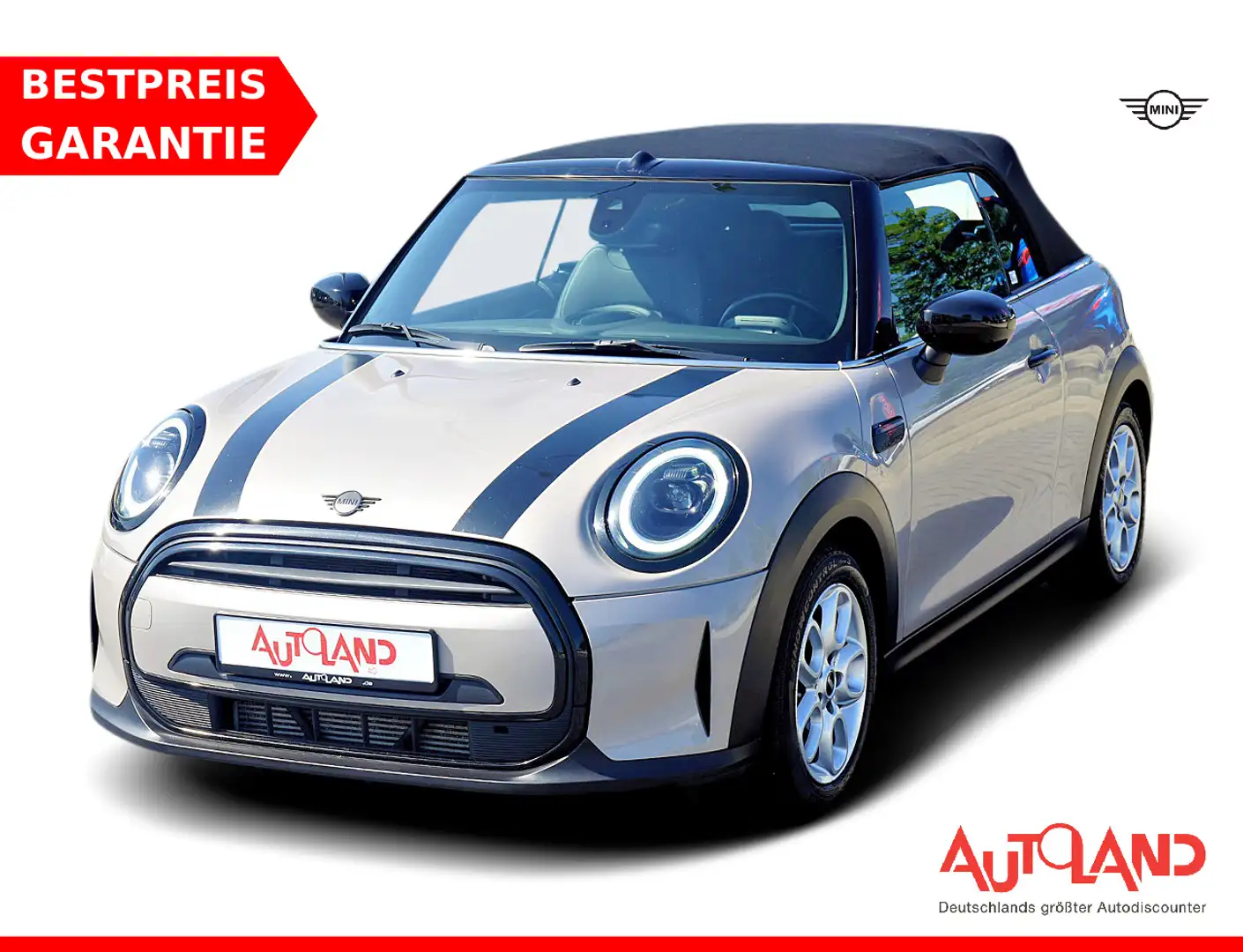 MINI Cooper Classic 1.5 Cooper Cabrio Aut. LED Navi Sitzheizun Grau - 1