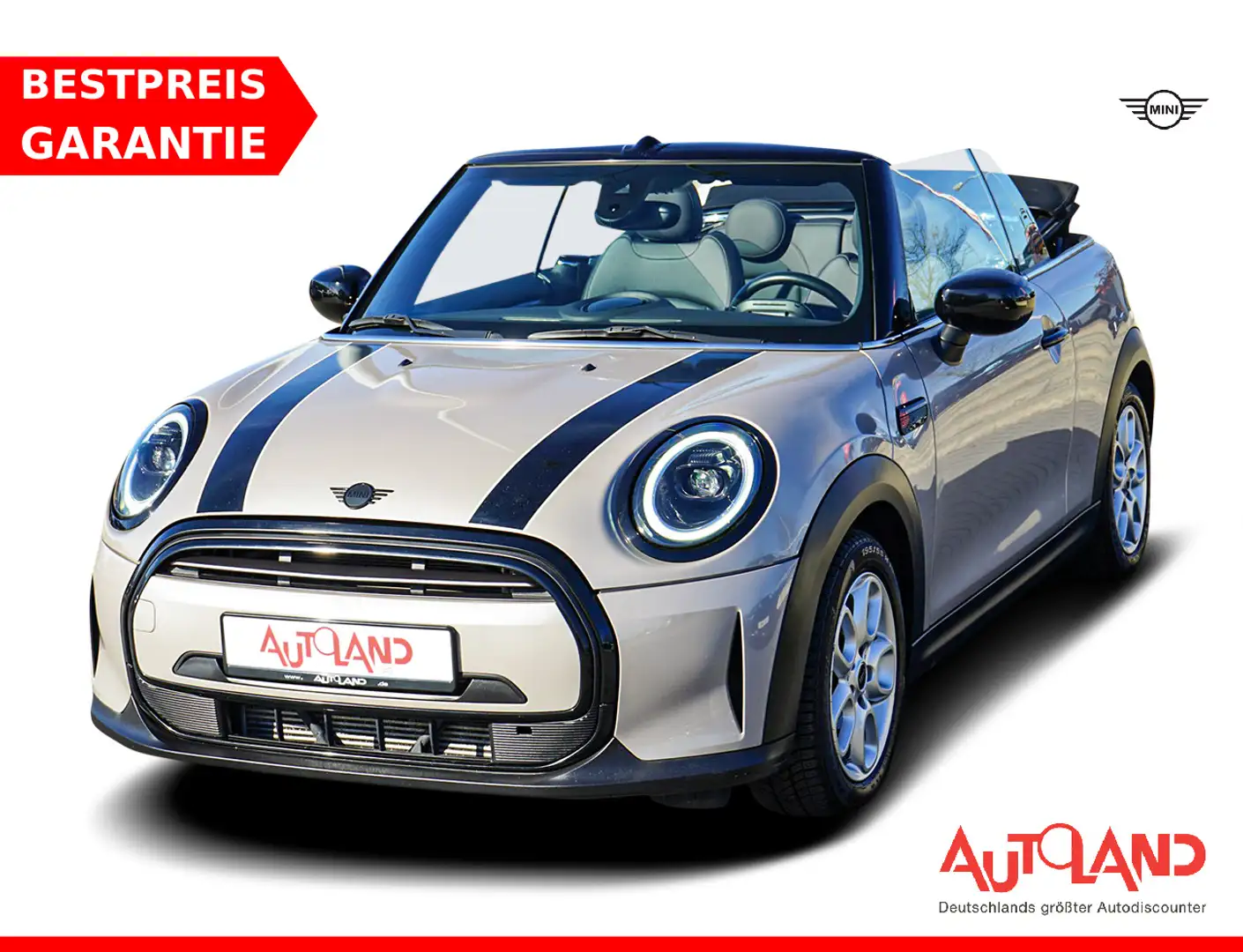 MINI Cooper Cabrio Classic 1.5 Aut. LED Navi Sitzheizun Gris - 1