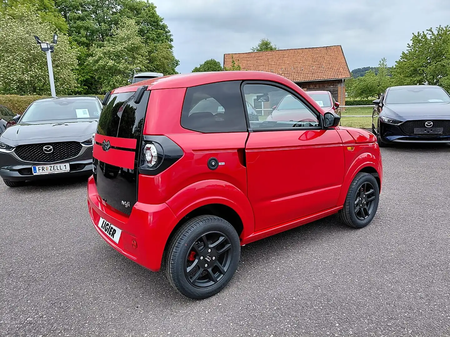 Ligier Sonstige Ligier Myli Max Diesel Servo **Autofahren ab 15... Rot - 2