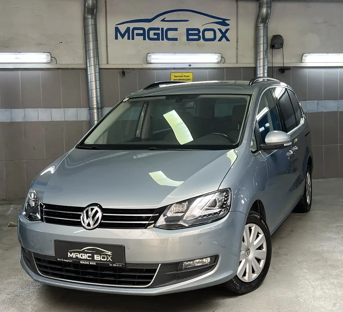 Volkswagen Sharan *TOP*7-Sitzer*DSG*Park-Pilot*Xenon*3-Zonen Klima* Grau - 1