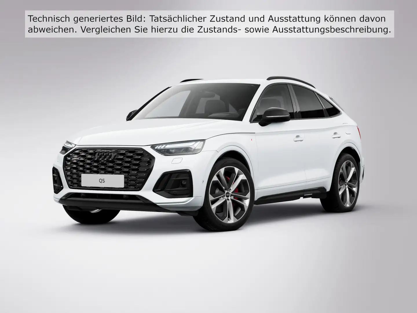Audi Q5 Sportb.55 TFSI e quat.S-line S-tronic Weiß - 2