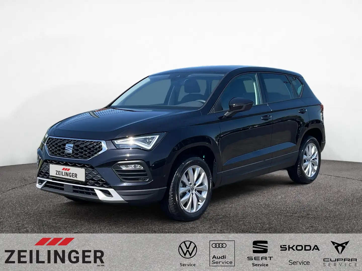 SEAT Ateca Style 1.5 TSI DSG|AHK|eHECKKLAPPE|ACC|NAVI Schwarz - 1