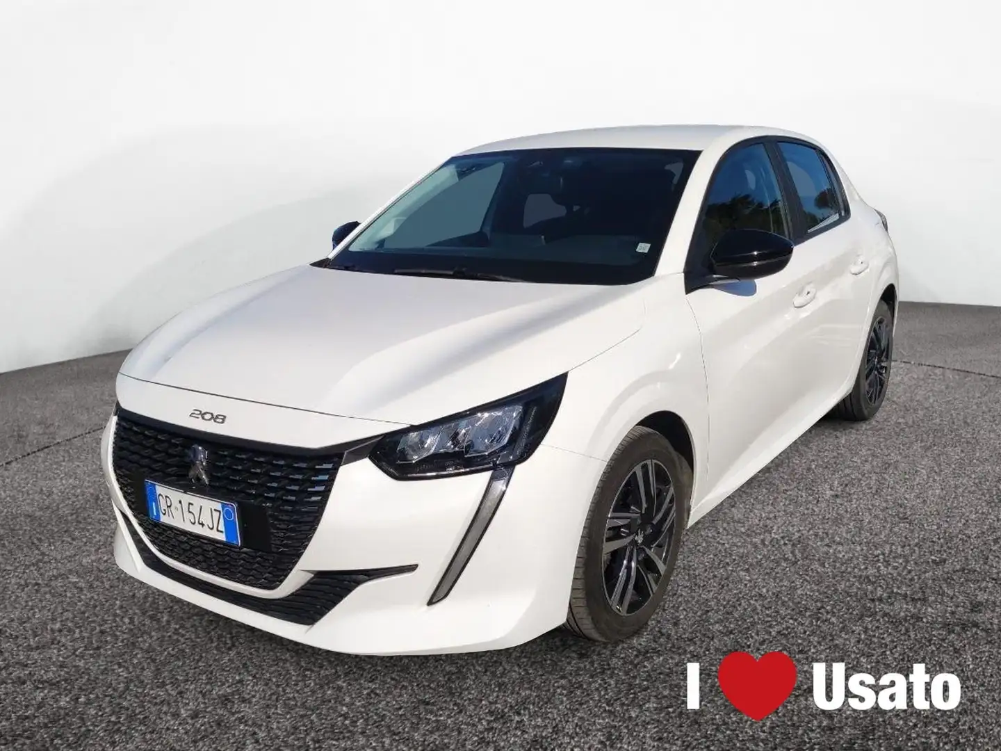 Peugeot 208 II 2019 1.2 puretech Active Pack s&s 75cv Bianco - 1
