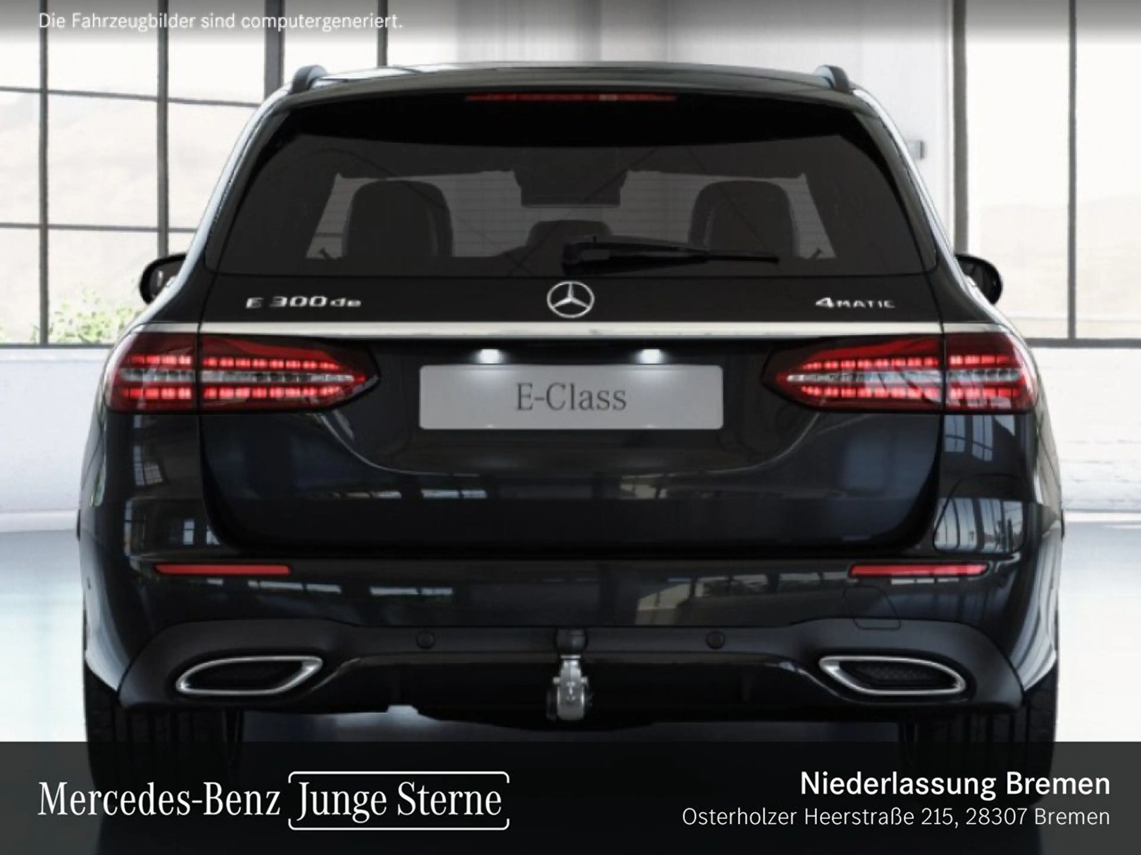 Mercedes-Benz E 300 de T 4M AMG+NIGHT+AHK+LED+FAHRASS+KAMERA+HUD — photo 9