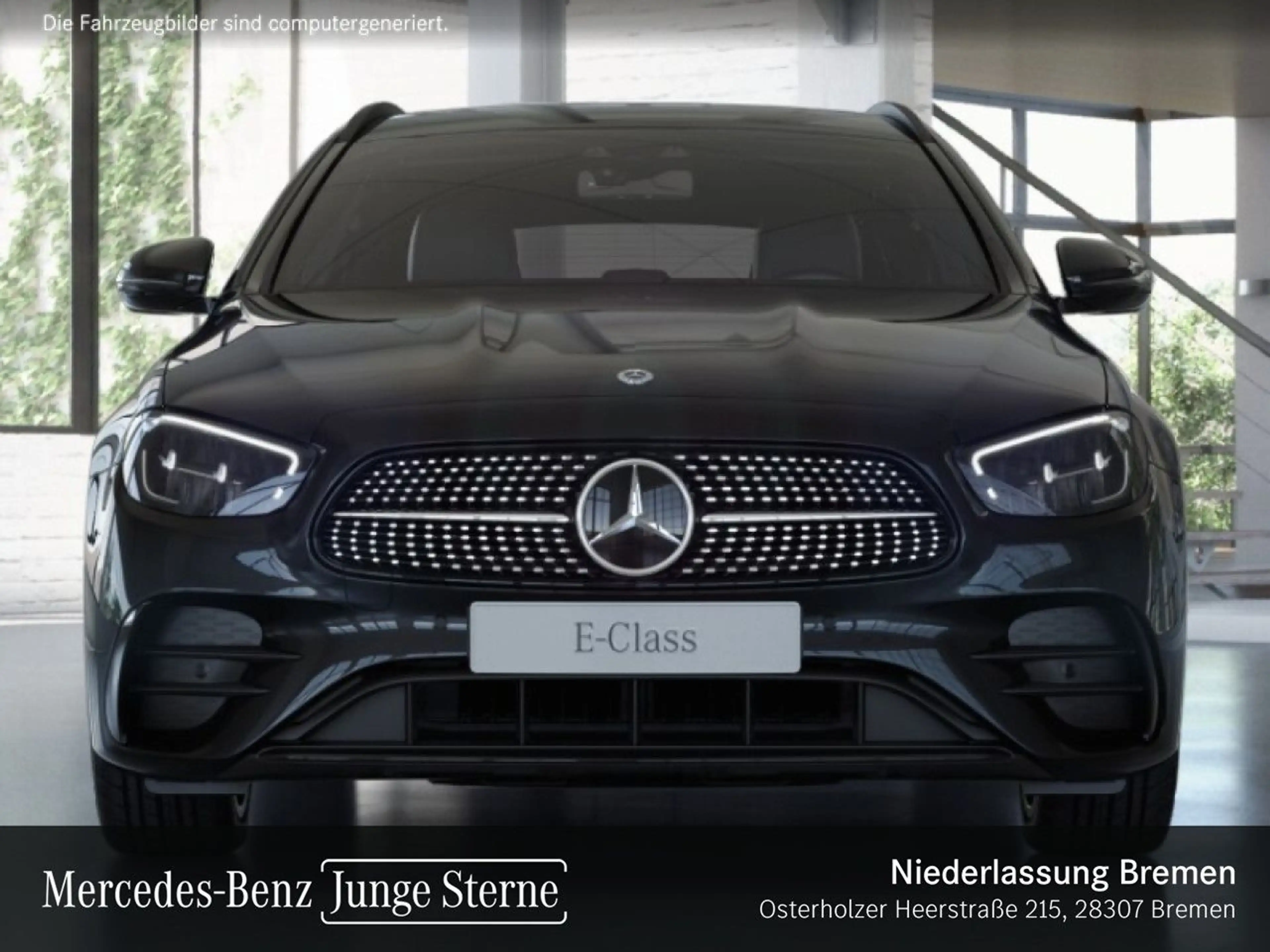 Mercedes-Benz E 300 de T 4M AMG+NIGHT+AHK+LED+FAHRASS+KAMERA+HUD — photo 8