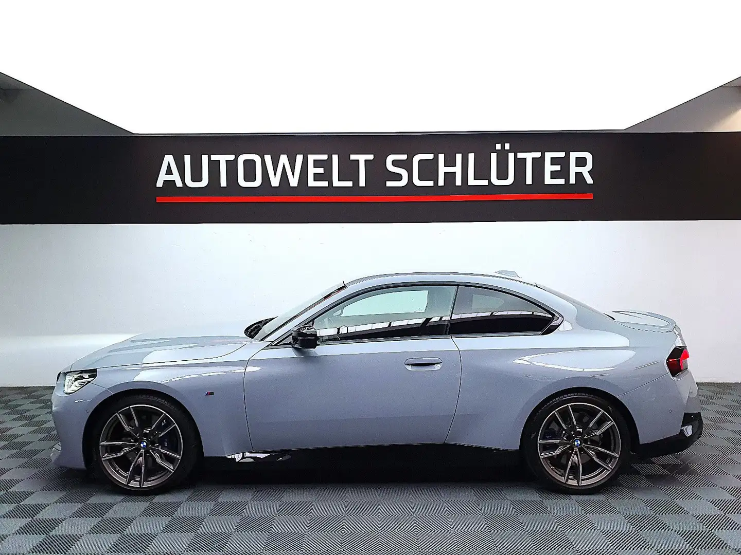 BMW 240 Coupe Navi*ACC*KAM*LED*SHZ*Garantie11/28* Gris - 2