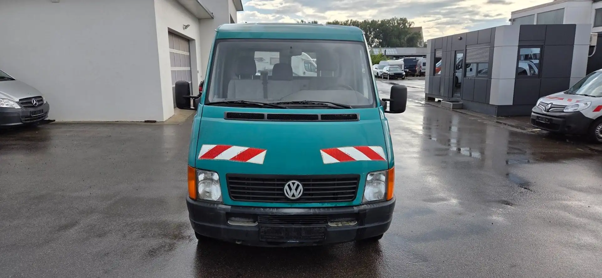 Volkswagen LT 28 Pkw-Zulassung AHK Standheizung Grün - 2