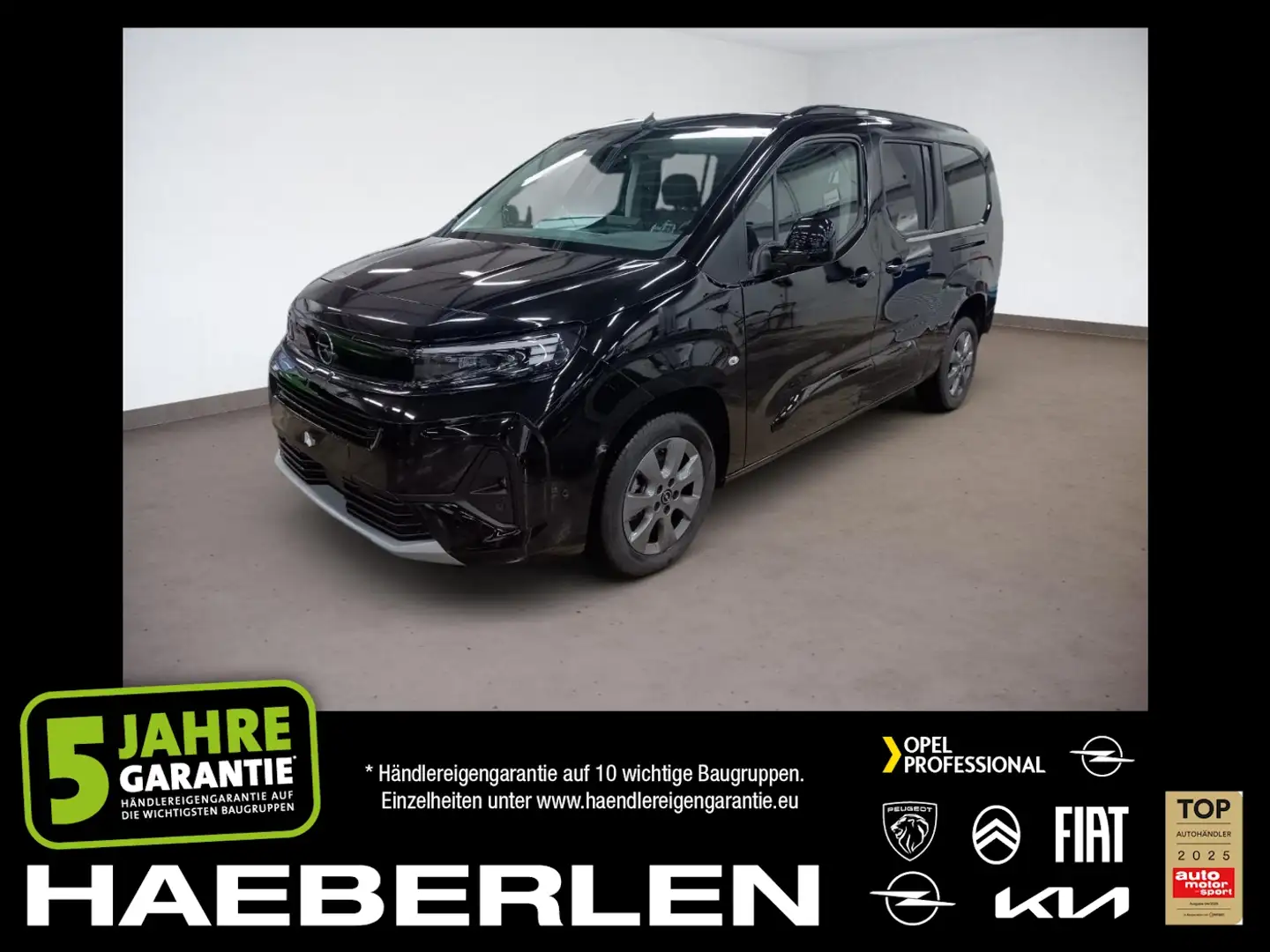 Opel Combo Life E 1.5 D  GS XL +7-Sitze PDC LHZ Schwarz - 1