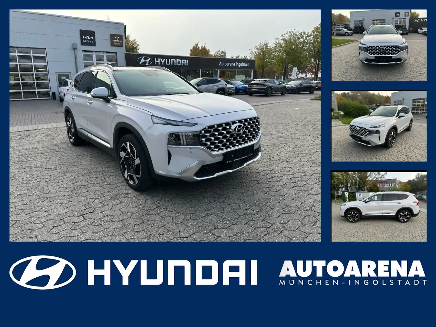 Hyundai SANTA FE 2.2 CRDi Prime 2xKlima 360 4xSHZ Weiß - 1