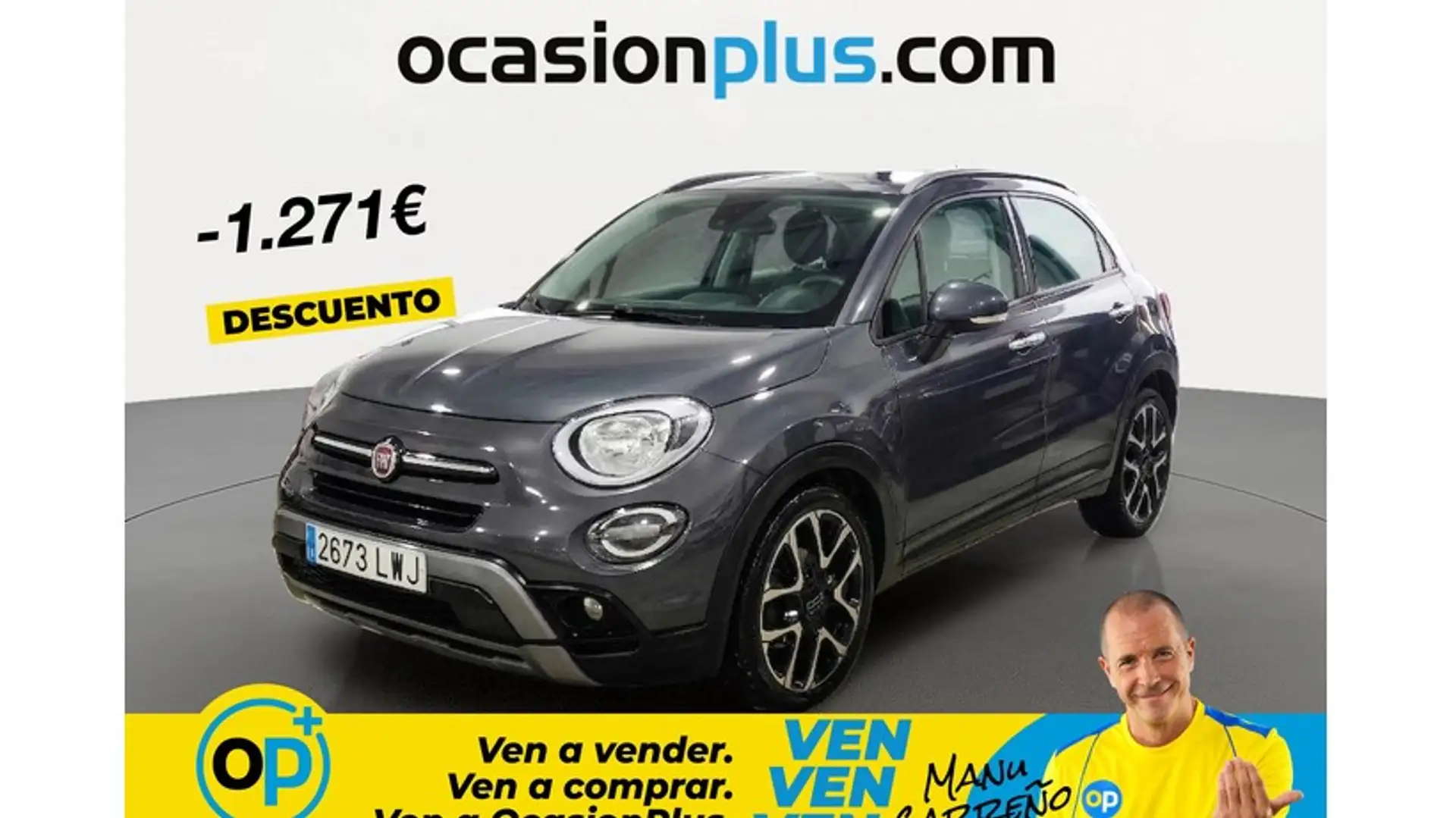 Fiat 500X 1.0 Firefly S&S Cross Gris - 1