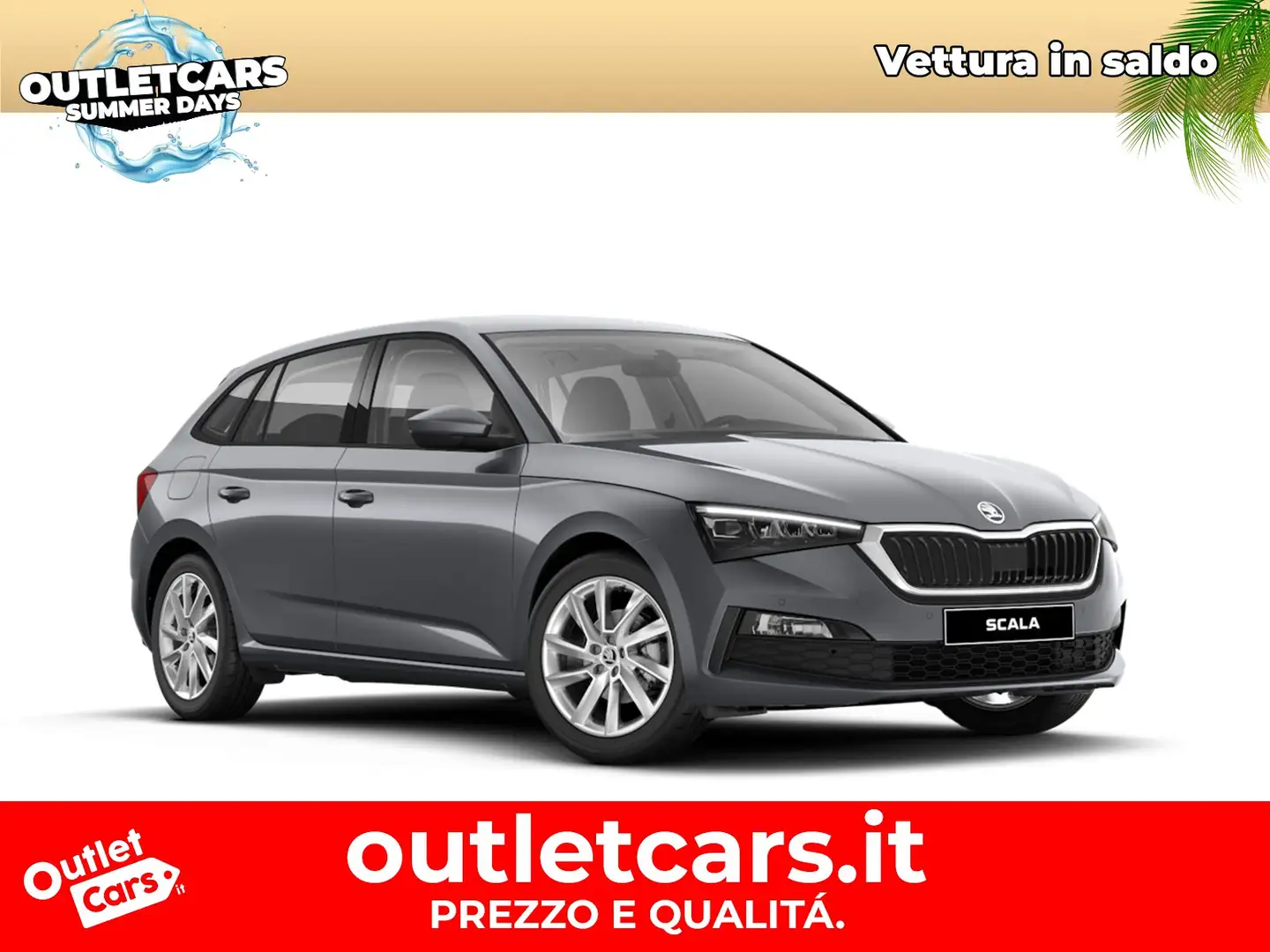 Skoda Scala 1.0 tsi style 110cv Grigio - 1