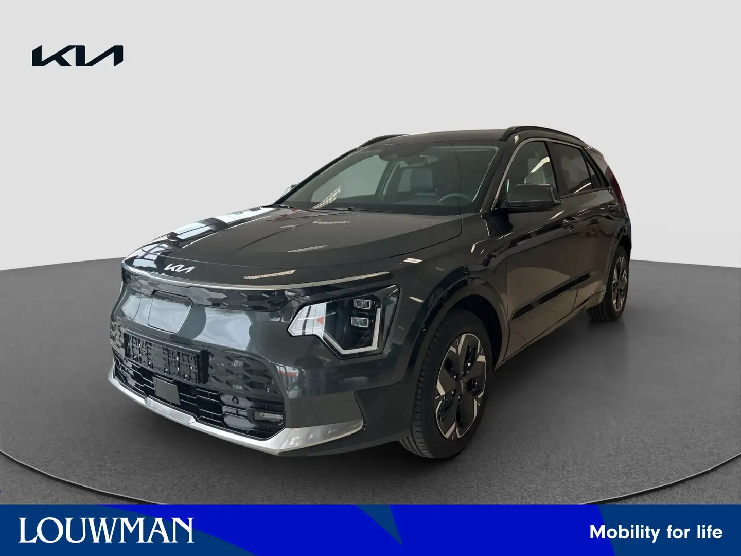 Kia e-Niro EV Air 64.8 kWh Suurverwarming | stoelverwarming | Grijs - 1