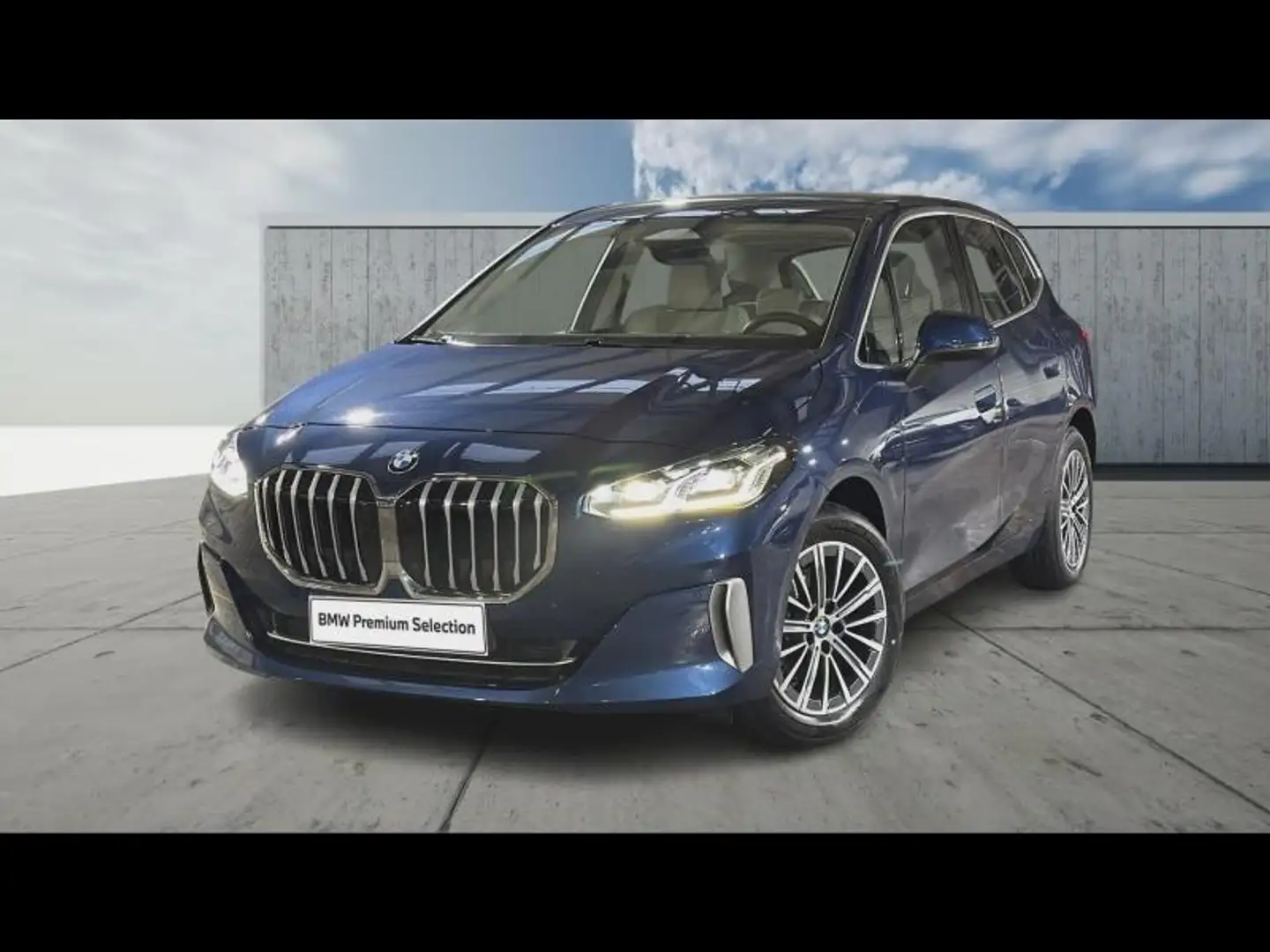 BMW 218 218d 150ch Luxury DKG7 Blau - 1
