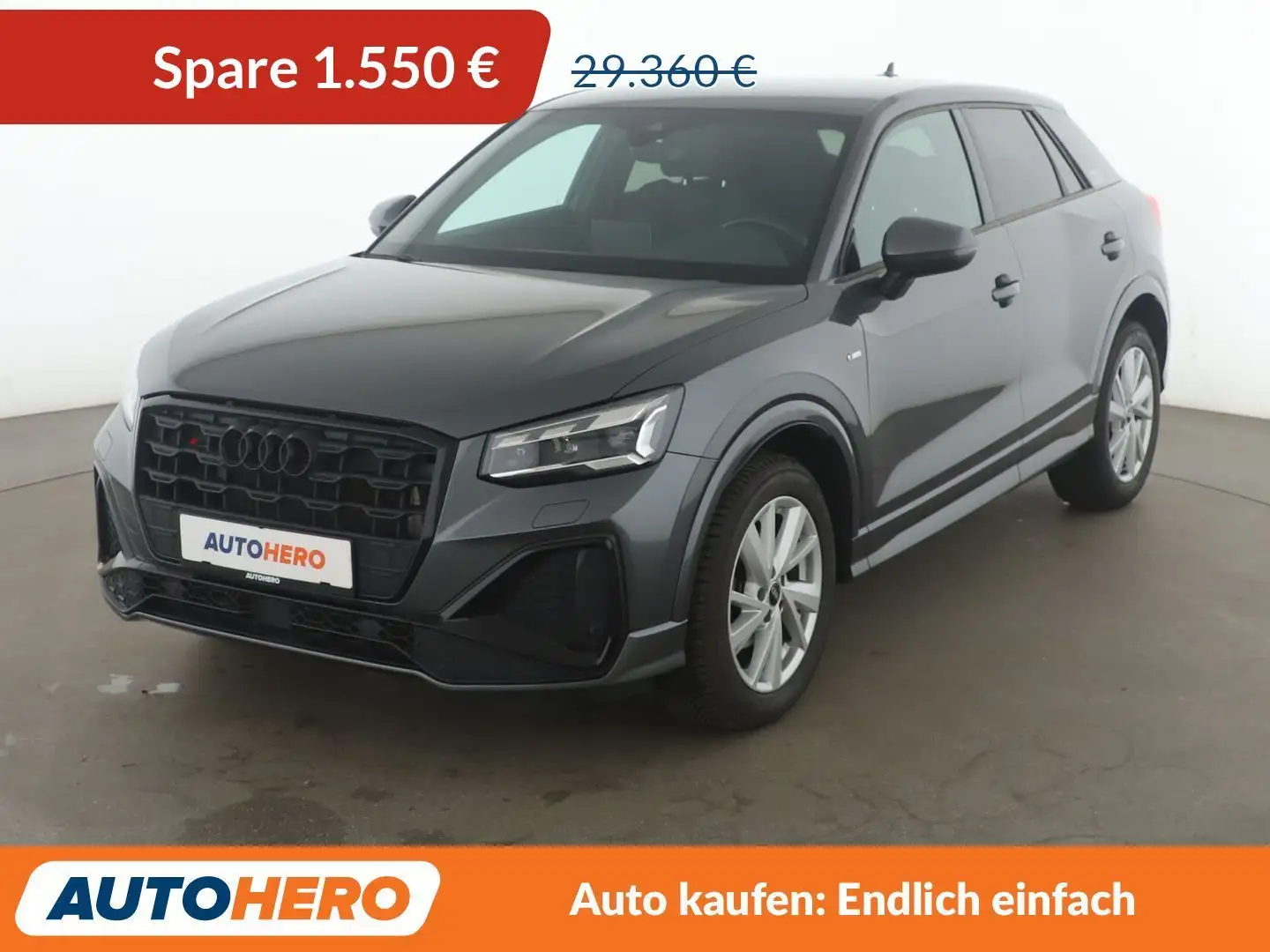 Audi Q2 35 TFSI S line Aut.*NAVI*LED*TEMPO*CAM* Grau - 1