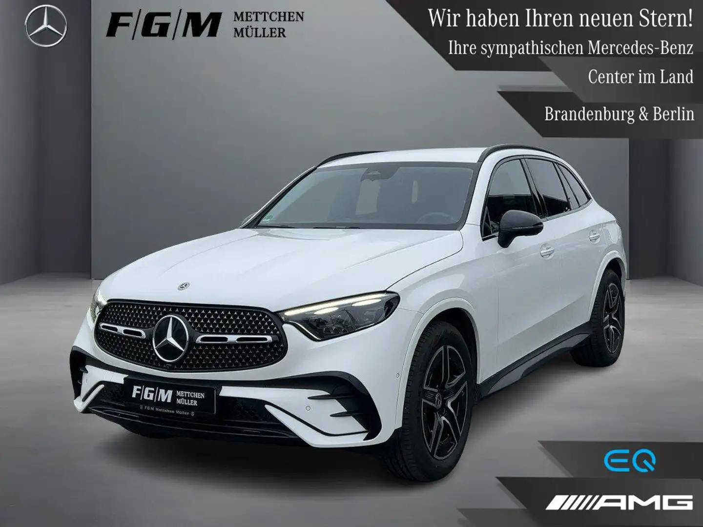Mercedes-Benz GLC 200 4M AMG-Line Burm|DigiLight|KeyGo|Standhz Weiß - 1