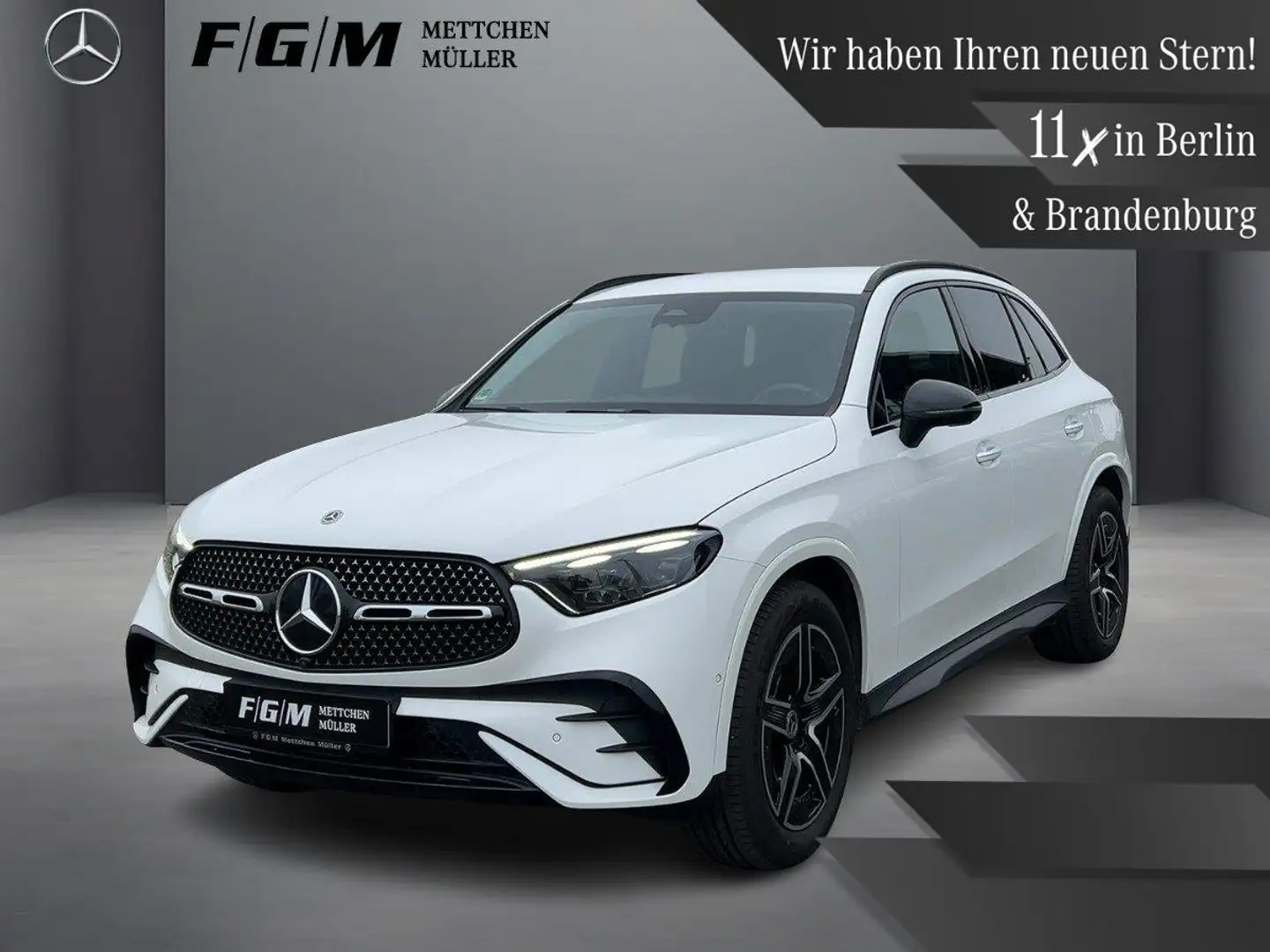 Mercedes-Benz GLC 200 4M AMG-Line Burm|DigiLight|KeyGo|Standhz Weiß - 1