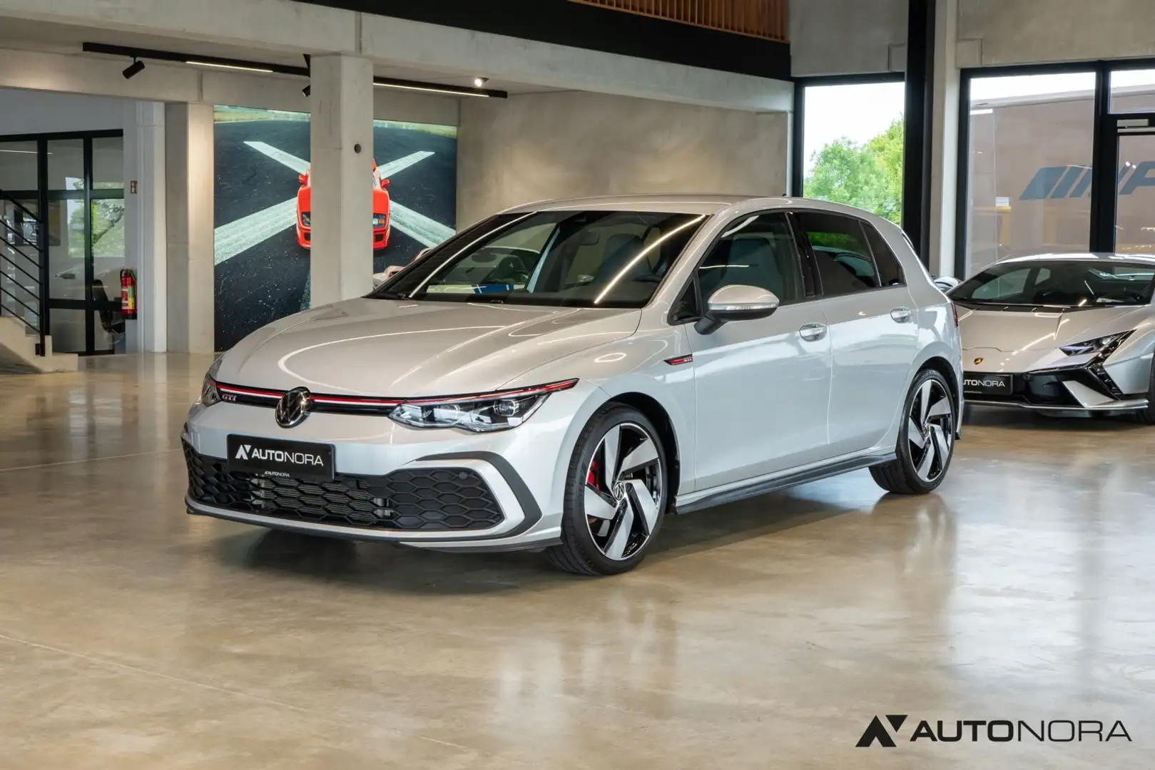 Volkswagen Golf VIII GTI Leder Sitz-Klima ACC AHK CarPlay Silber - 1