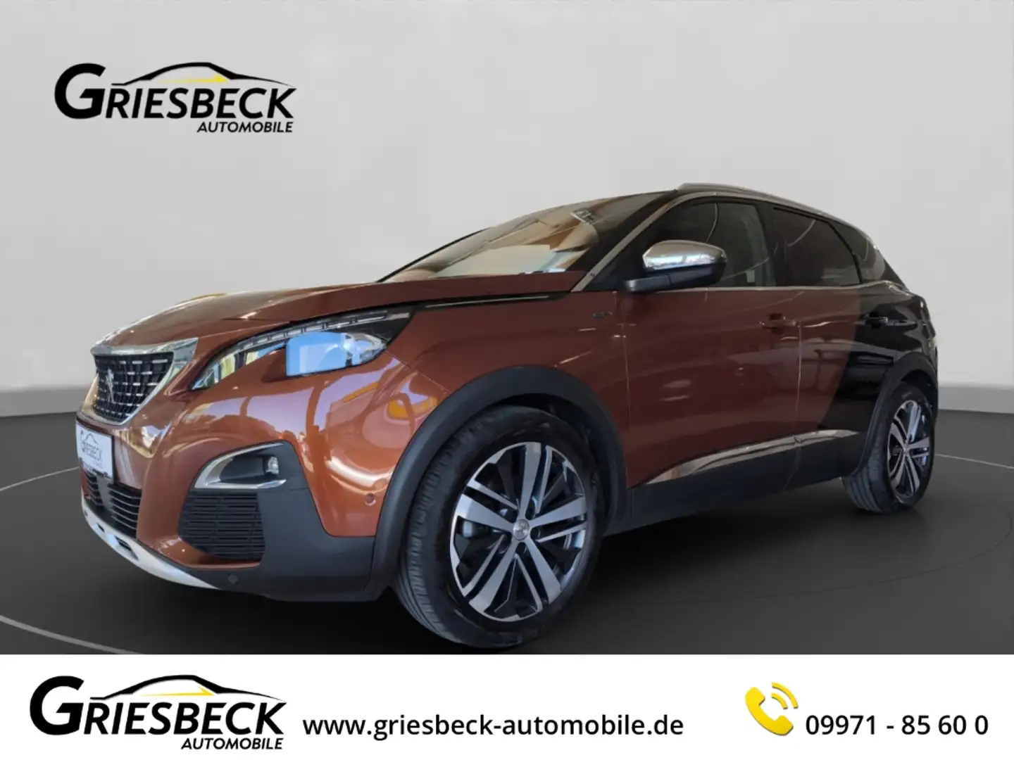 Peugeot 3008 GT 2.0 BlueHDi 180 FAP EU6d-T El. Panodach Navi Le Brun - 1