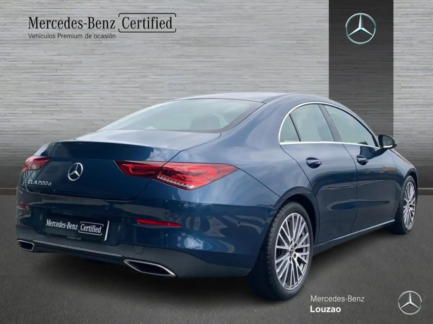 Mercedes-Benz CLA 200 200d Azul - 2