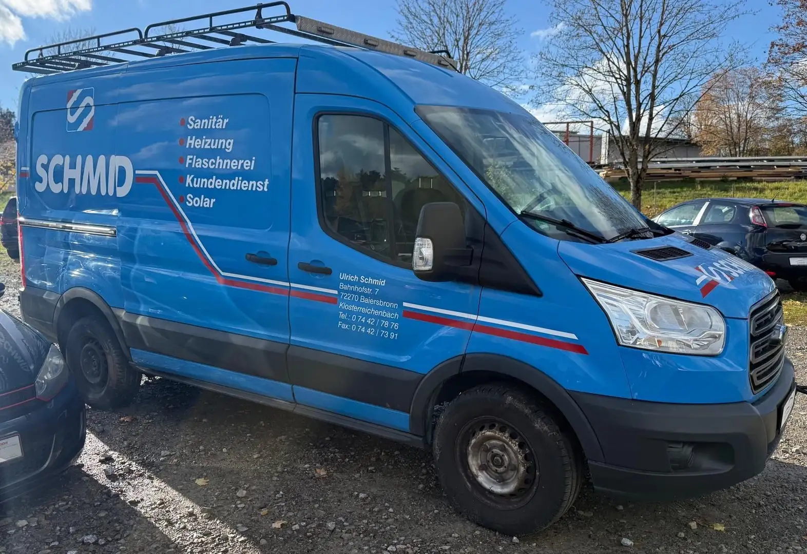 Ford Transit TRANSIT KASTEN 350 L2*MOTORSCHADEN Blau - 2