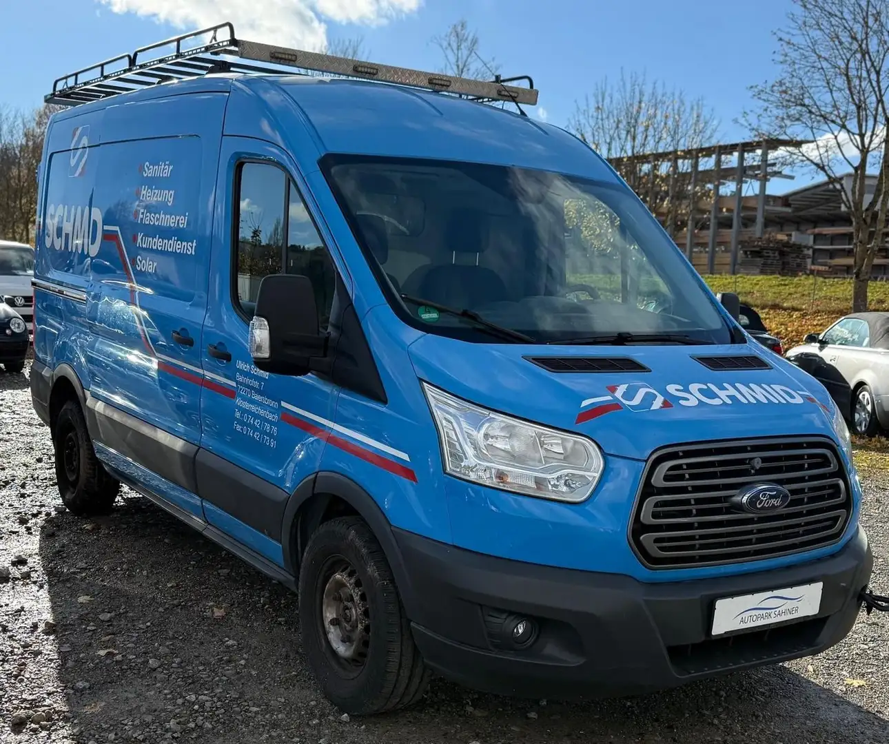 Ford Transit TRANSIT KASTEN 350 L2*MOTORSCHADEN Blau - 1