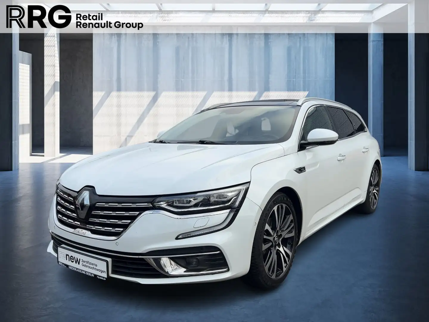 Renault Talisman 1.3 TCe 160 Grandtour Inittiale Paris Weiß - 1