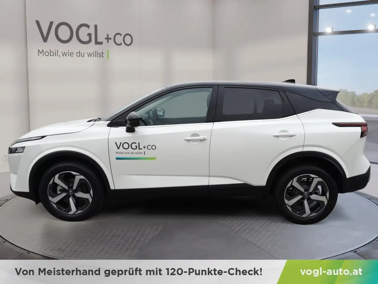 Nissan Qashqai N-CONNECTA 140 Blanc - 2