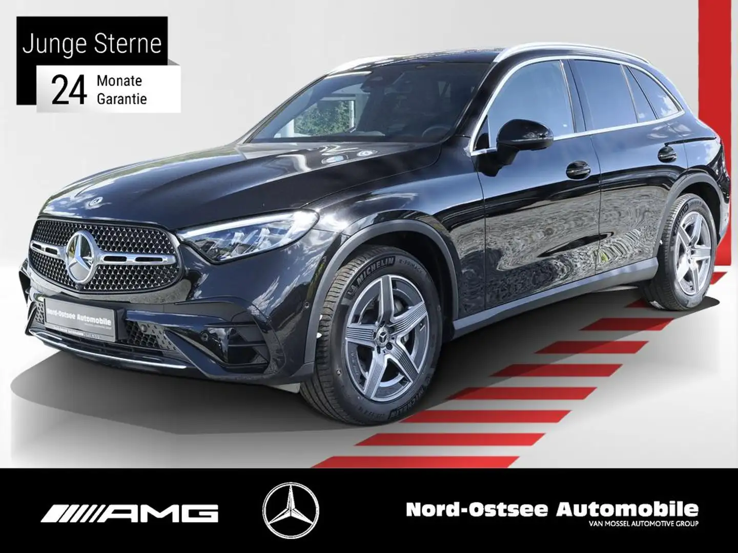 Mercedes-Benz GLC 300 d 4M AMG KAMERA KEYLESS-GO SITZHZG LED Noir - 1