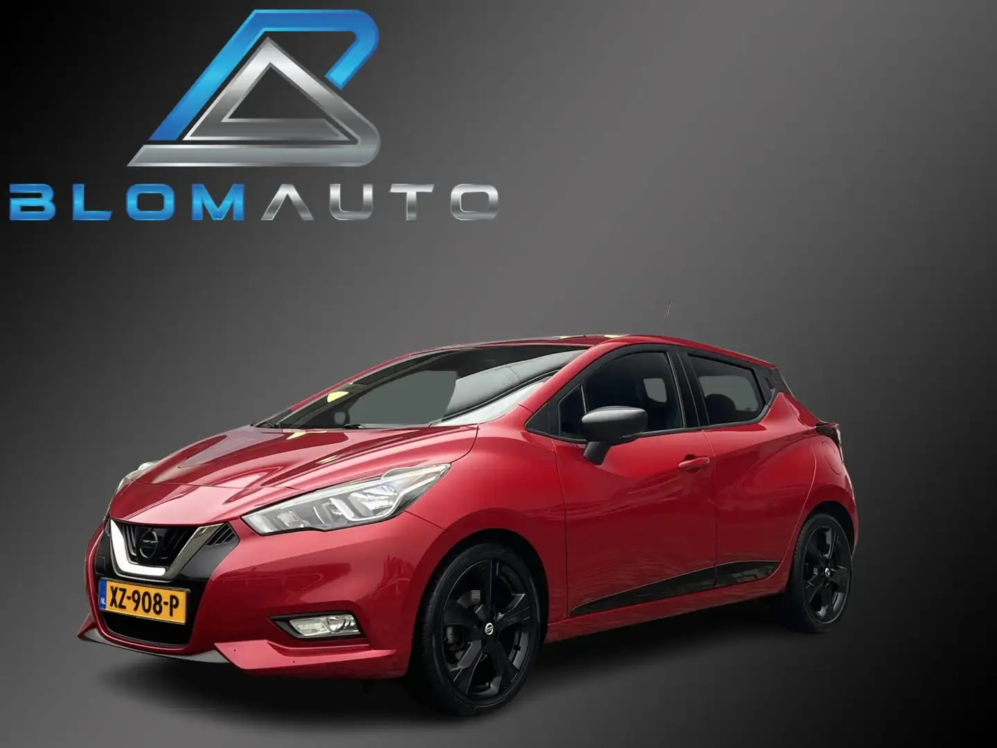 Nissan Micra 100PK IG-T N-Sport CARPLAY+17INCH+KEYLESS ENTRY Rot - 1