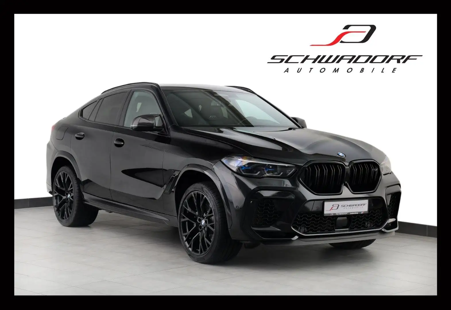 BMW X6 M Competition Sky Lounge Carbon Soft AHK TV Schwarz - 1