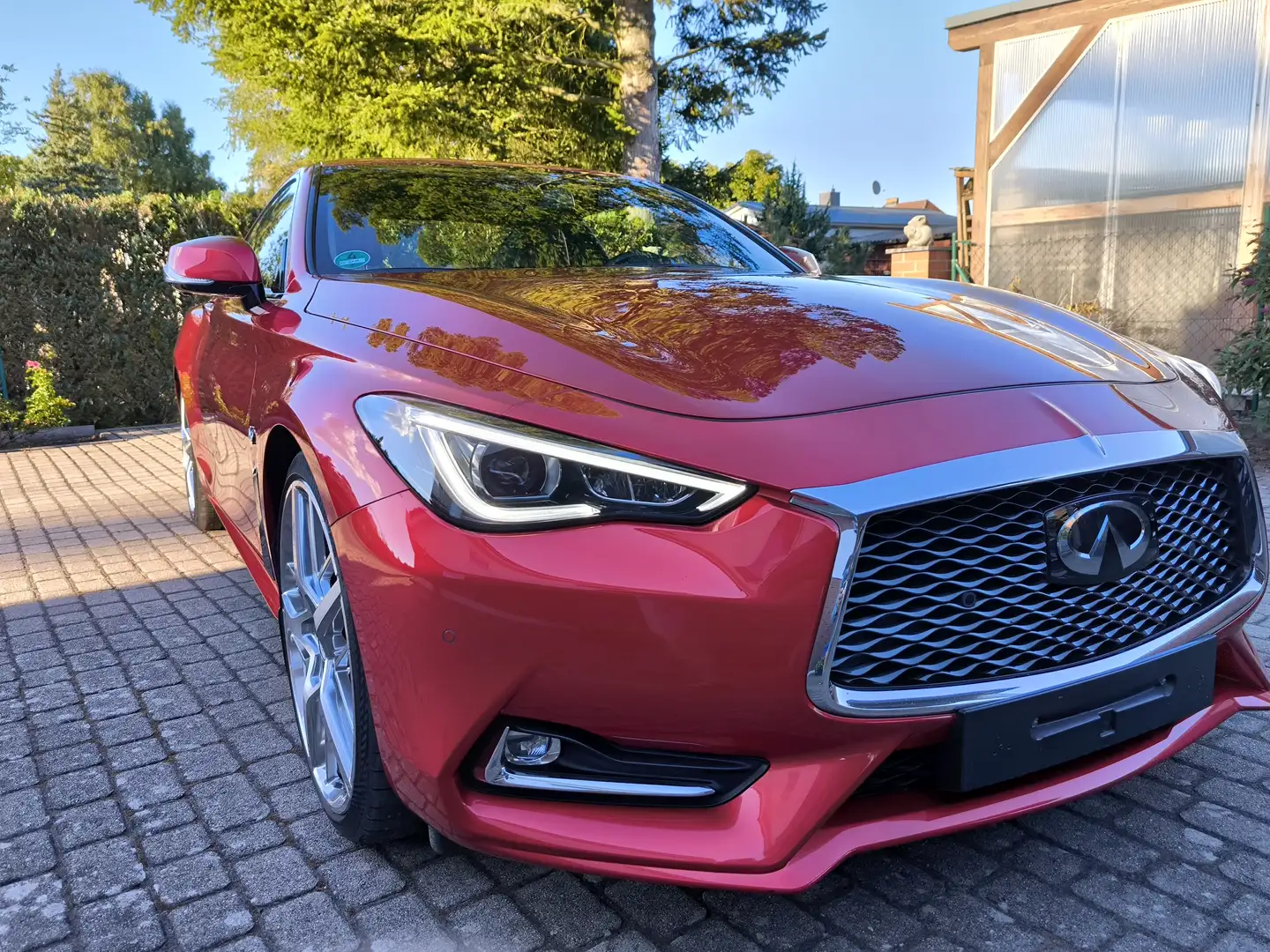 Infiniti Q60 Q60 3.0t AT AWD Sport Tech mit 21" Speedline LM Rosso - 1