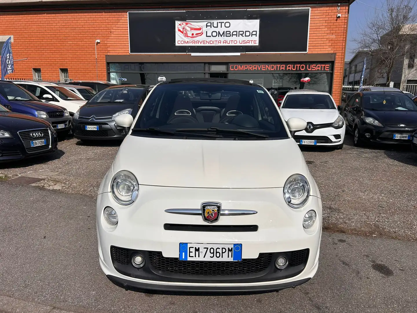 Abarth 500C 500C/595C 1.4 16v  t-jet bicol. 140cv MTA 95.000km Blanco - 2