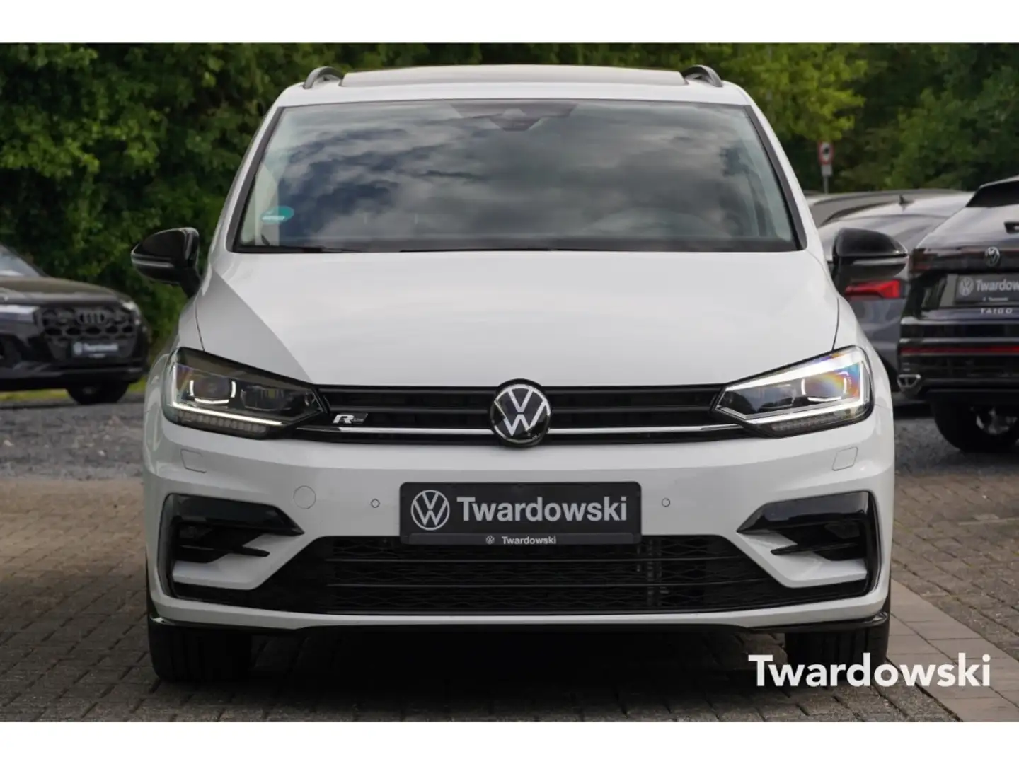 Volkswagen Touran Highline BMT 2.0 TDI TOP IQ.DRIVE PANO AHK Weiß - 2